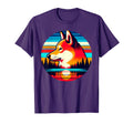 Dingo Sunset Safari 70S T-Shirt - Custom Art Print for Adults - T-Shirt, Sweatshirt, Hoodie