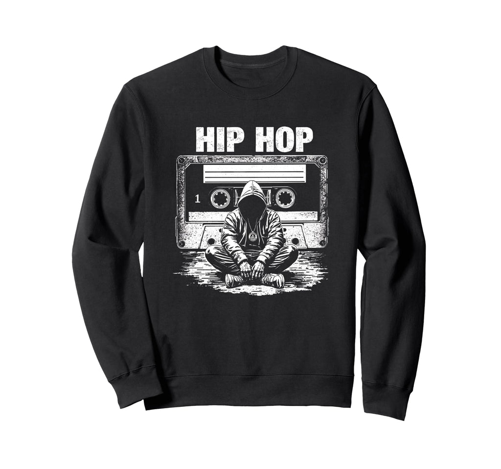 Hip Hop Boombox Rapper Sweatshirt - Streetwear Style Men Women - T-Shirt, Sweatshirt, Hoodie