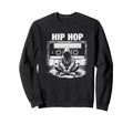 Hip Hop Boombox Rapper Sweatshirt - Streetwear Style Men Women - T-Shirt, Sweatshirt, Hoodie