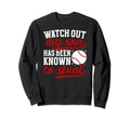 My Son Baseball Mom Baseball Sweatshirt - Fun Novelty Design Men Women - T-Shirt, Sweatshirt, Hoodie