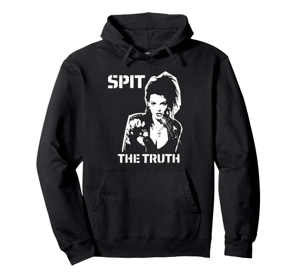 Punk 90S Stencil Grunge Art Hoodie - Fun Novelty Design Men Women - T-Shirt, Sweatshirt, Hoodie