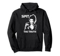 Punk 90S Stencil Grunge Art Hoodie - Fun Novelty Design Men Women - T-Shirt, Sweatshirt, Hoodie