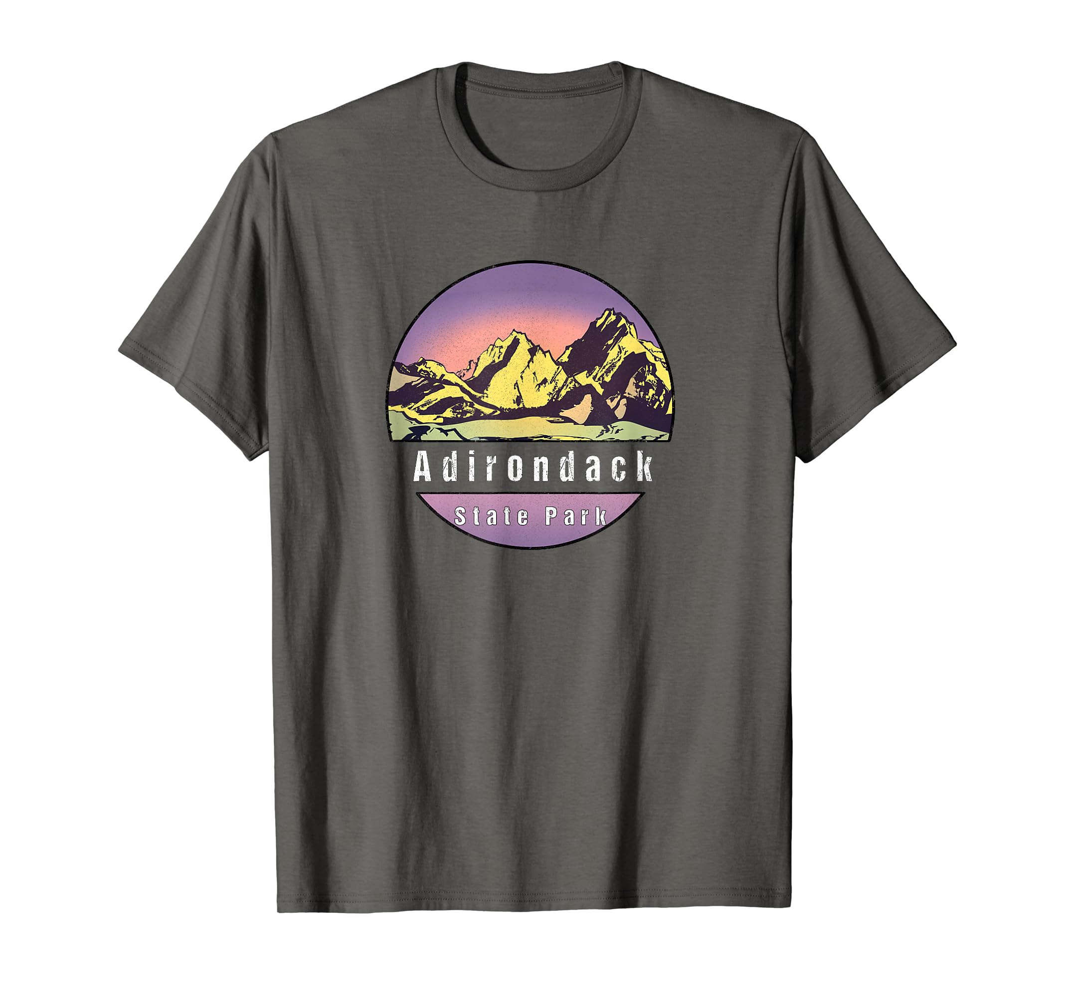 Adirondack State Park Distressed T-Shirt - Trendy Graphic for Adults - T-Shirt, Sweatshirt, Hoodie