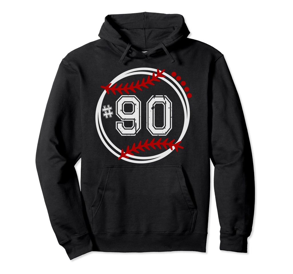 Baseball Jersey 90 Trendy Baseball Hoodie - Unique Graphic Men Women - T-Shirt, Sweatshirt, Hoodie