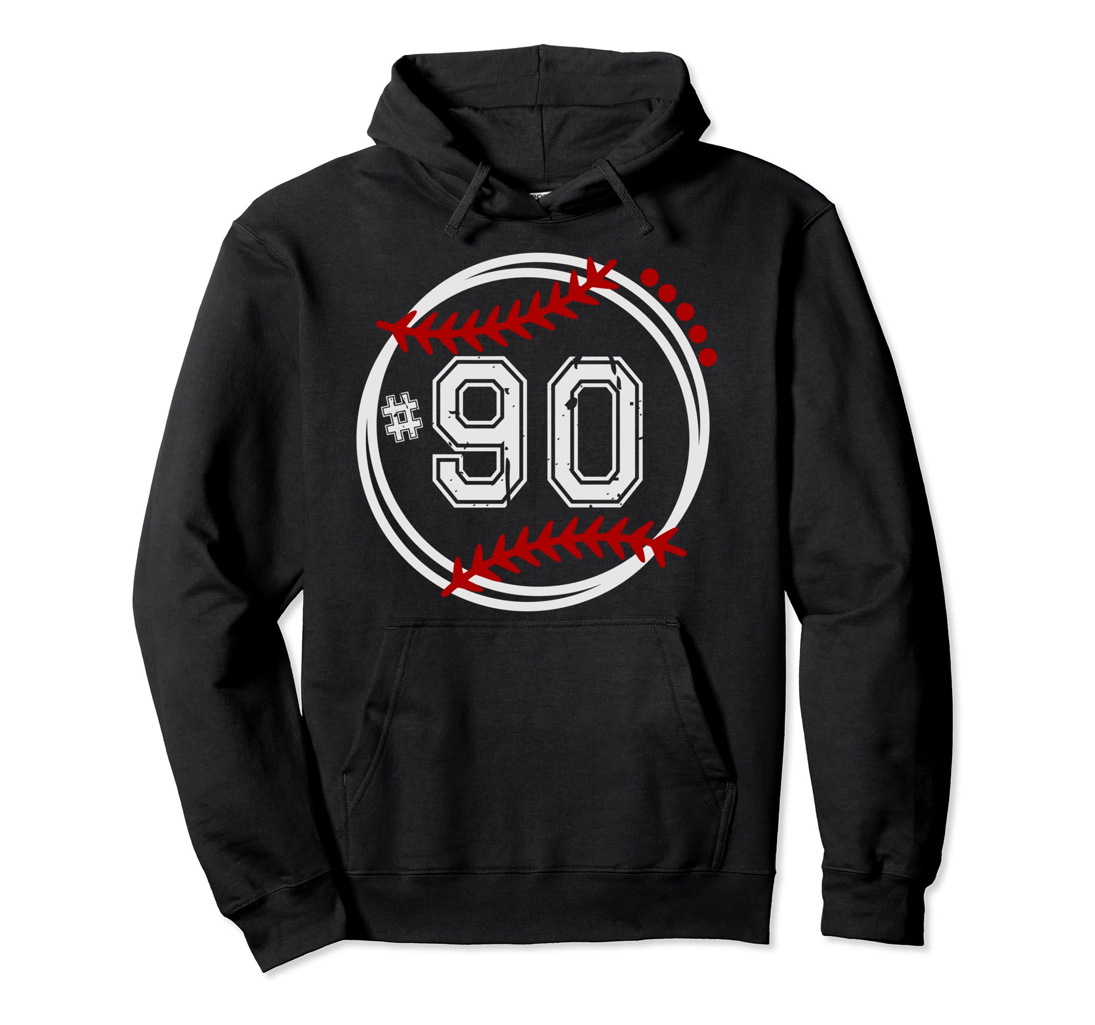Baseball Jersey 90 Trendy Baseball Hoodie - Unique Graphic Men Women - T-Shirt, Sweatshirt, Hoodie