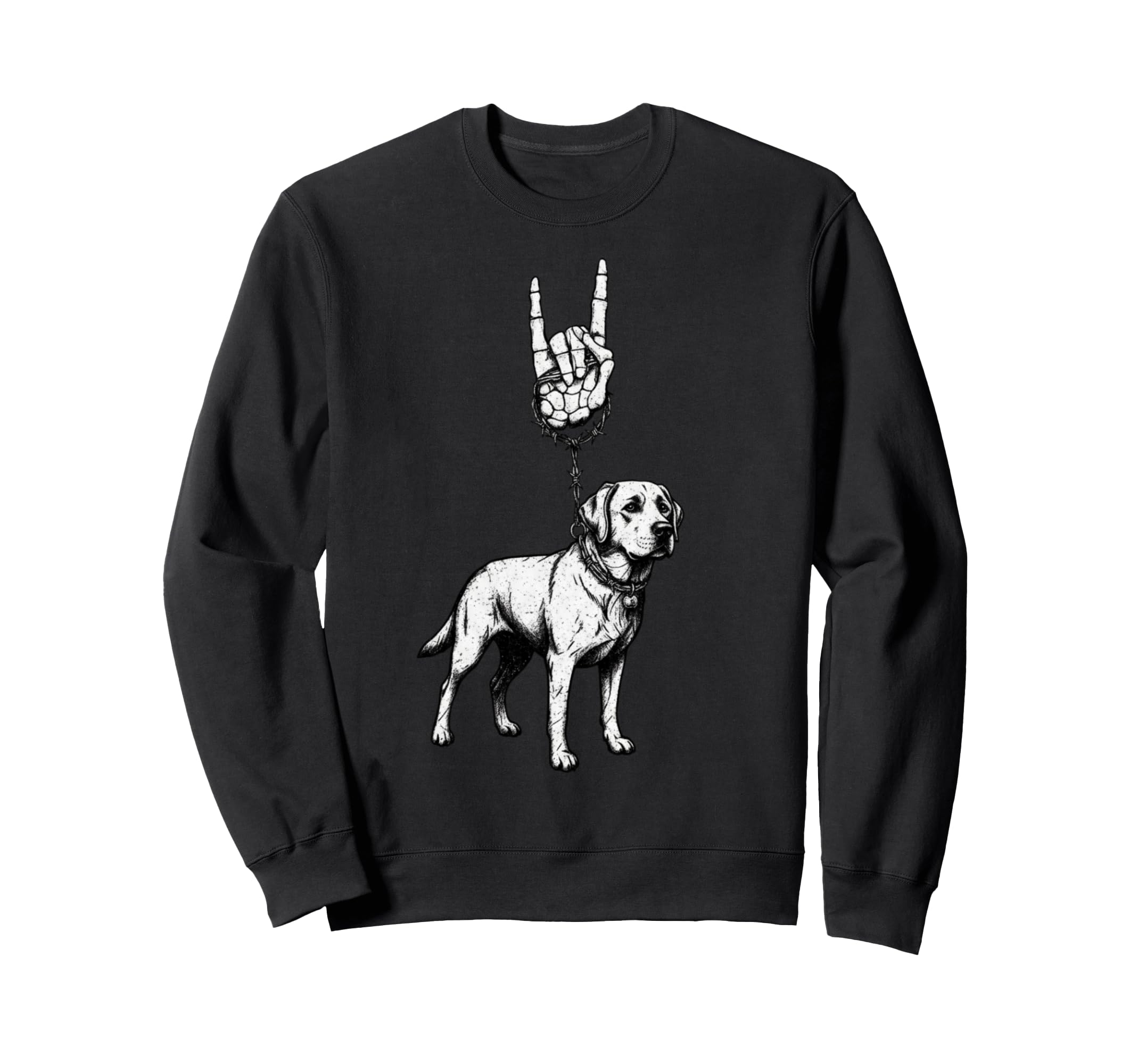 Labrador Retriever Lab Dog 90S Alt Metal Sweatshirt - Graphic Print Unisex - T-Shirt, Sweatshirt, Hoodie