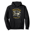 Moab Utah Hells Revenge 4X4 Distressed Hoodie - Custom Art Print Men Women - T-Shirt, Sweatshirt, Hoodie