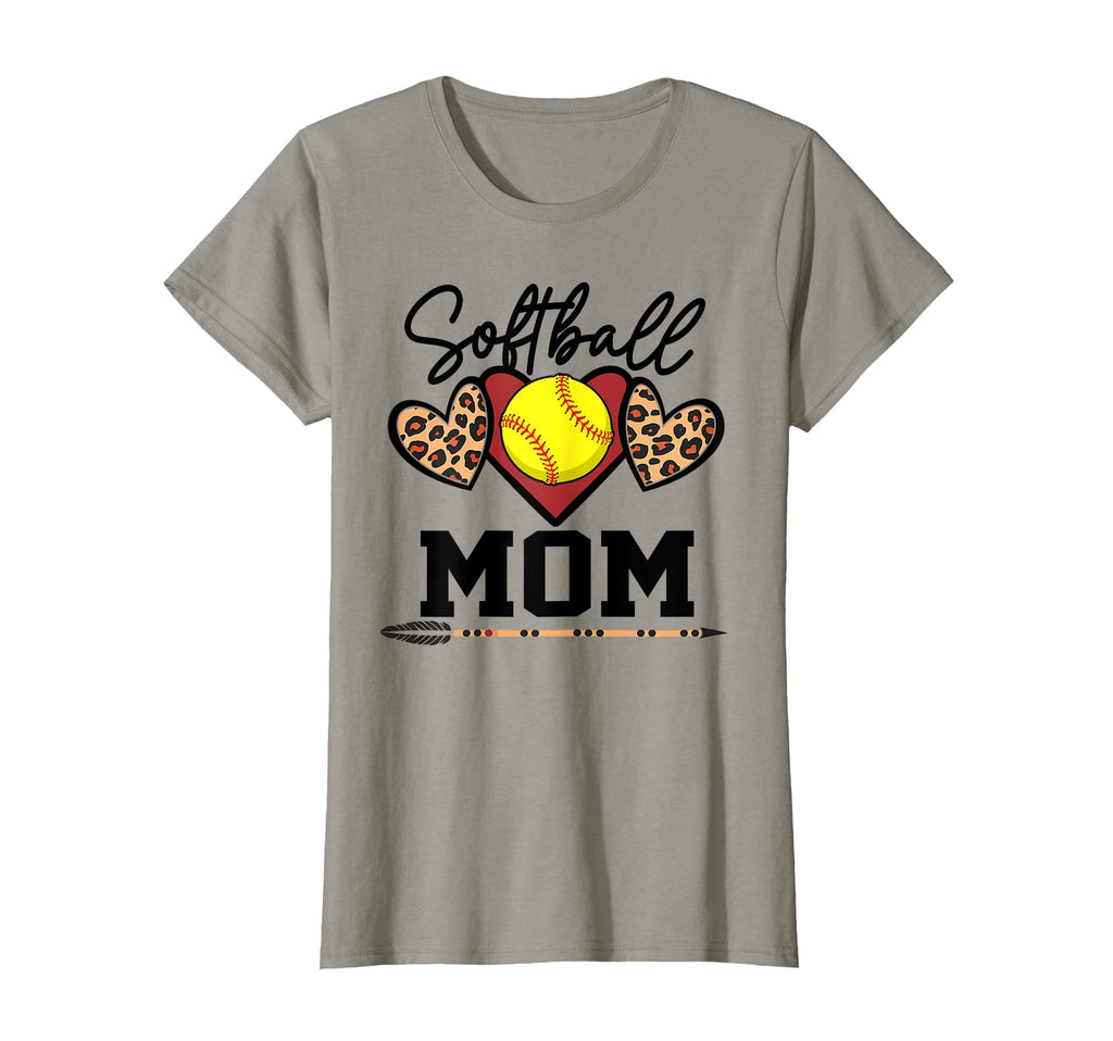 Softball Mom Womens Softball Game Day T-Shirt - Novelty Apparel for Adults - T-Shirt, Sweatshirt, Hoodie
