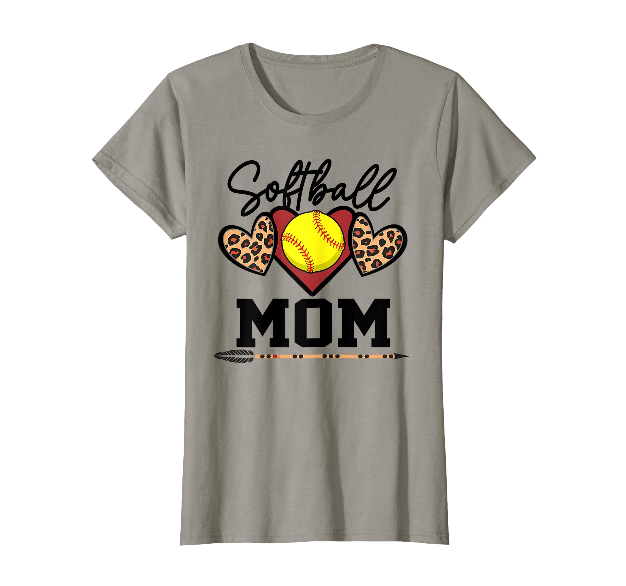 Softball Mom Womens Softball Game Day T-Shirt - Novelty Apparel for Adults - T-Shirt, Sweatshirt, Hoodie