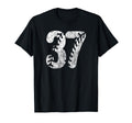Baseball Softball Mom 37 Number 37 T-Shirt - Graphic Print Men Women - T-Shirt, Sweatshirt, Hoodie