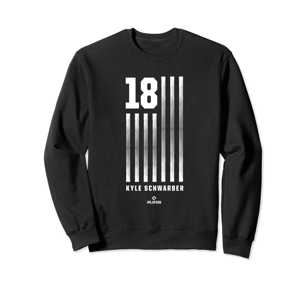 Kyle Schwarber Flag Patriotic Sweatshirt - Casual Everyday Wear Unisex - T-Shirt, Sweatshirt, Hoodie
