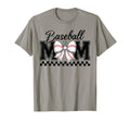 Baseball Mom Coquette Bow Game Day Baseball T-Shirt - Graphic Print Unisex - T-Shirt, Sweatshirt, Hoodie
