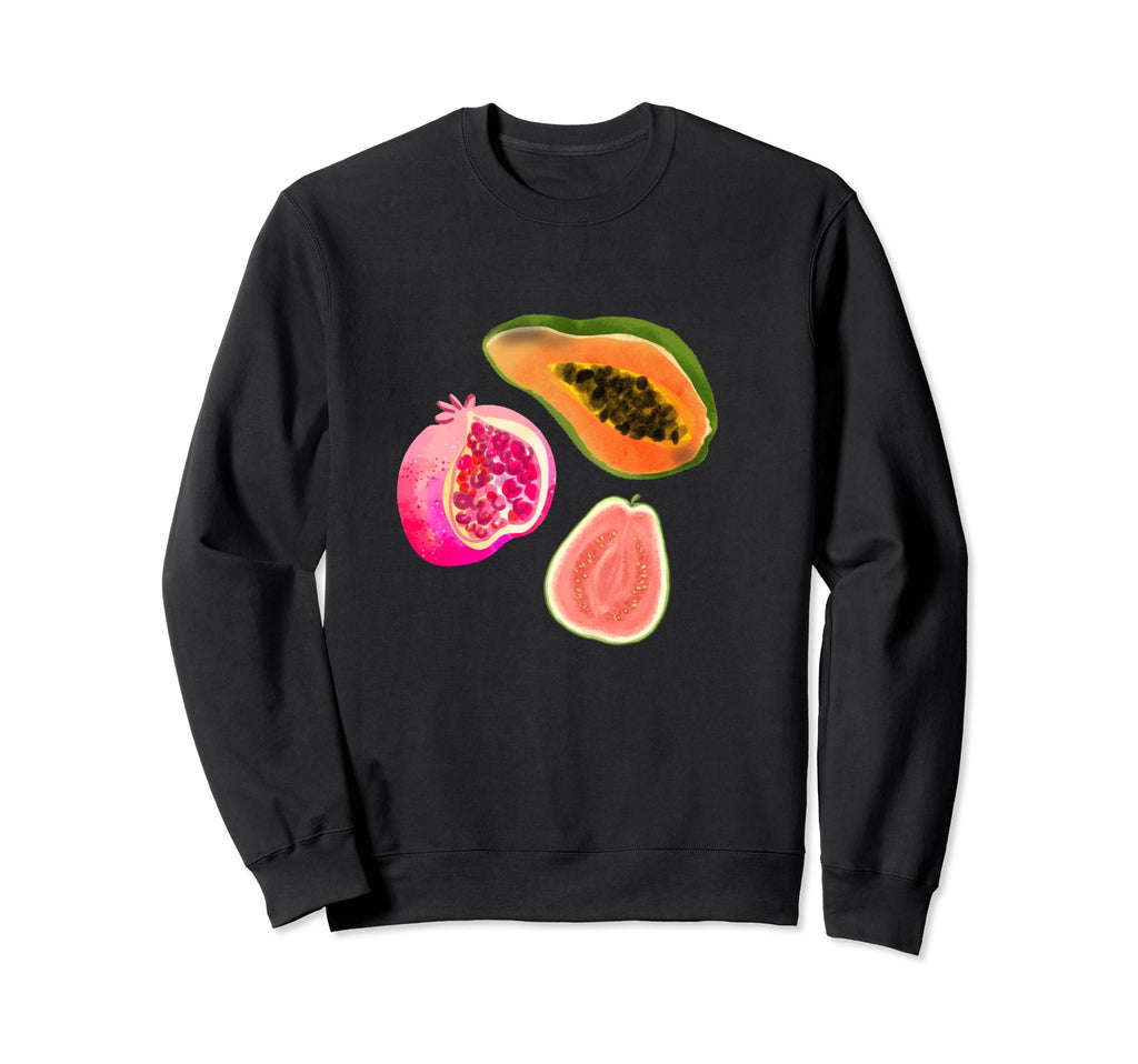 Exotic Fruit Aesthetic Y2K Foodie Summer Sweatshirt - Graphic Print Unisex - T-Shirt, Sweatshirt, Hoodie