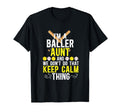 Im Baller Aunt Softball Baseball Aunt T-Shirt - Aesthetic Graphic Men Women - T-Shirt, Sweatshirt, Hoodie