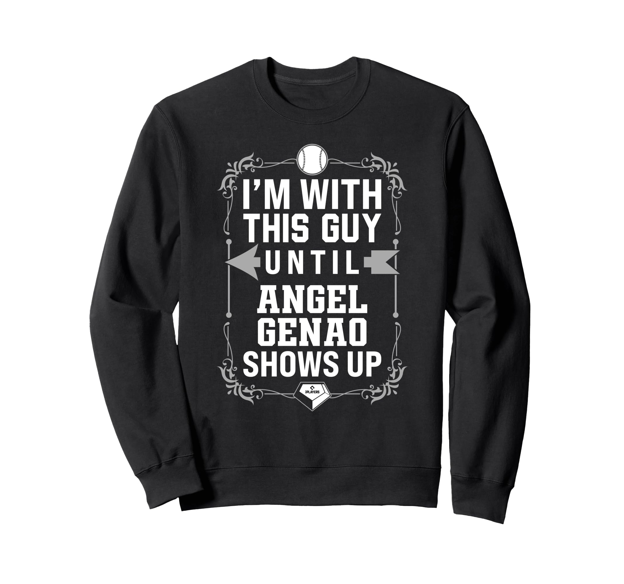 Im Angel Genao Prospect Baseball Fan Sweatshirt - Minimalist Print Unisex - T-Shirt, Sweatshirt, Hoodie