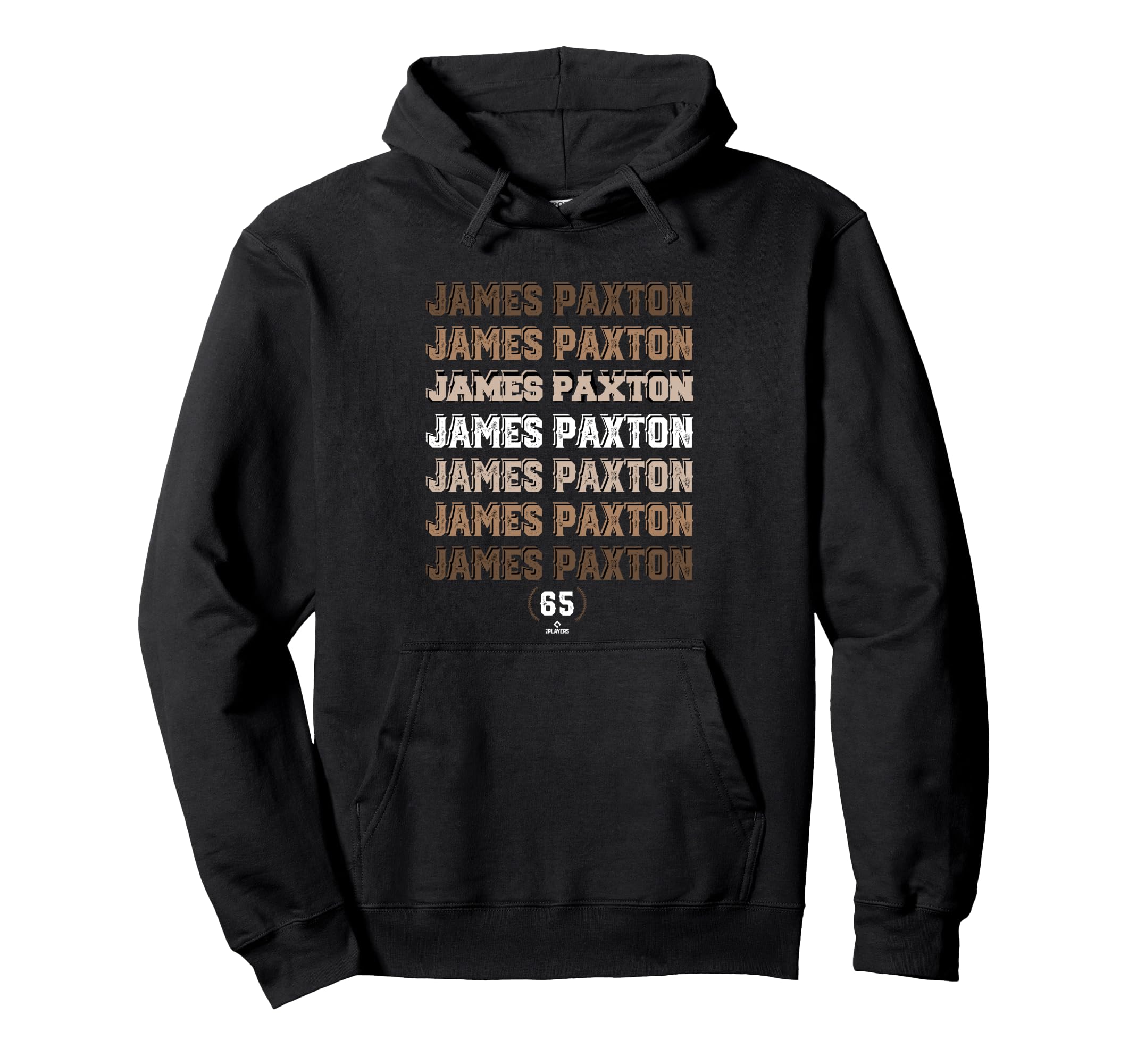 Repeating Text James Paxton Boston Hoodie - Minimalist Print Unisex - T-Shirt, Sweatshirt, Hoodie