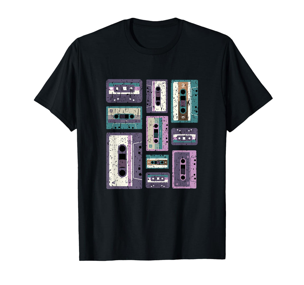 Cassette Tape Old School 80S 90S T-Shirt - Custom Art Print for Adults - T-Shirt, Sweatshirt, Hoodie
