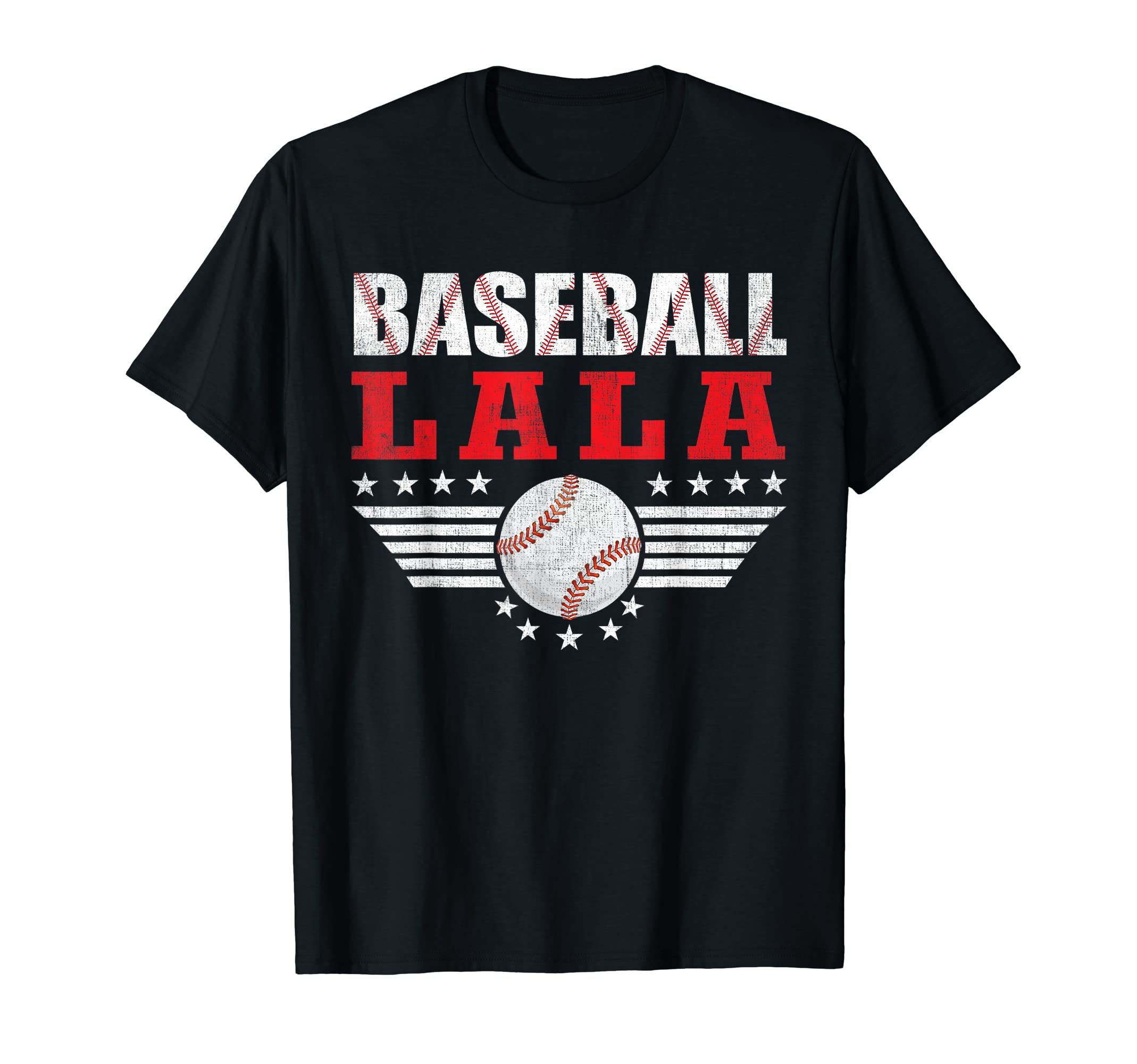 Womens Baseball Lala Funny Ball Lala T-Shirt - Novelty Apparel Unisex - T-Shirt, Sweatshirt, Hoodie
