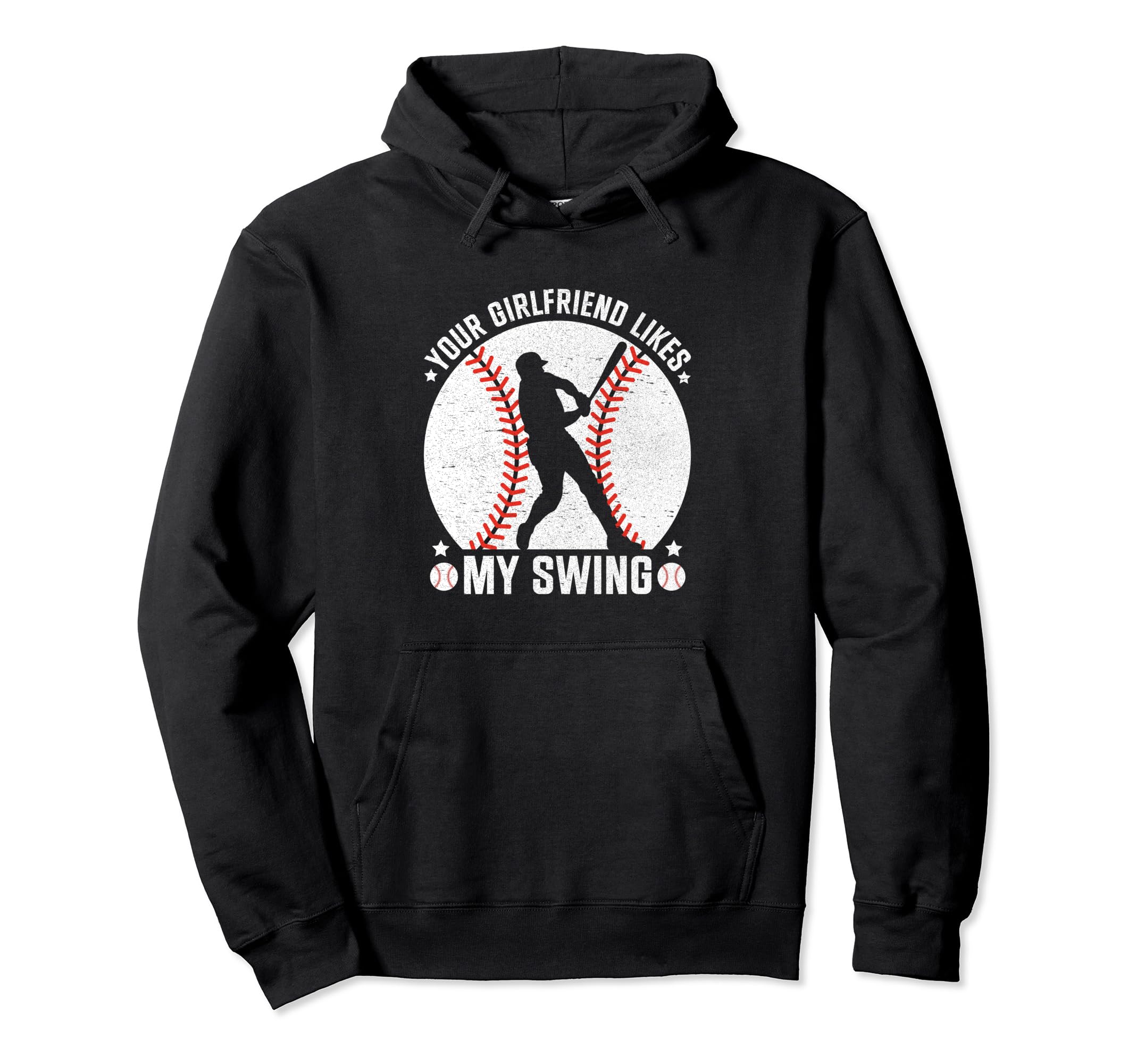 Your Girlfriend Likes My Swing Hoodie - Custom Art Print Men Women - T-Shirt, Sweatshirt, Hoodie