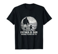 Father And Son Baseball Matching Dad T-Shirt - Minimalist Print Men Women - T-Shirt, Sweatshirt, Hoodie