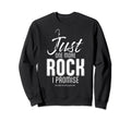 Distressed Rock Funny Rockhounding Sweatshirt - Fun Novelty Design Unisex - T-Shirt, Sweatshirt, Hoodie
