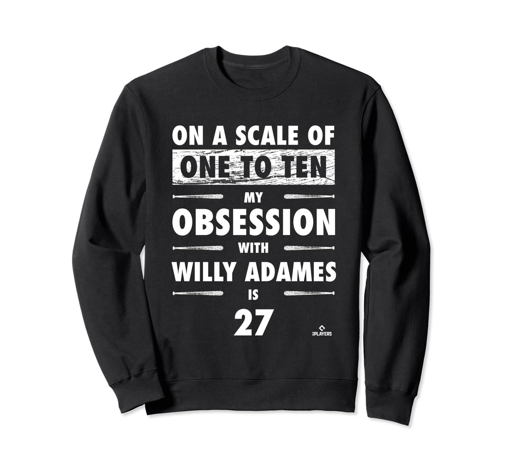 Willy Adames Obsession Milwaukee Sweatshirt - Novelty Apparel Unisex - T-Shirt, Sweatshirt, Hoodie