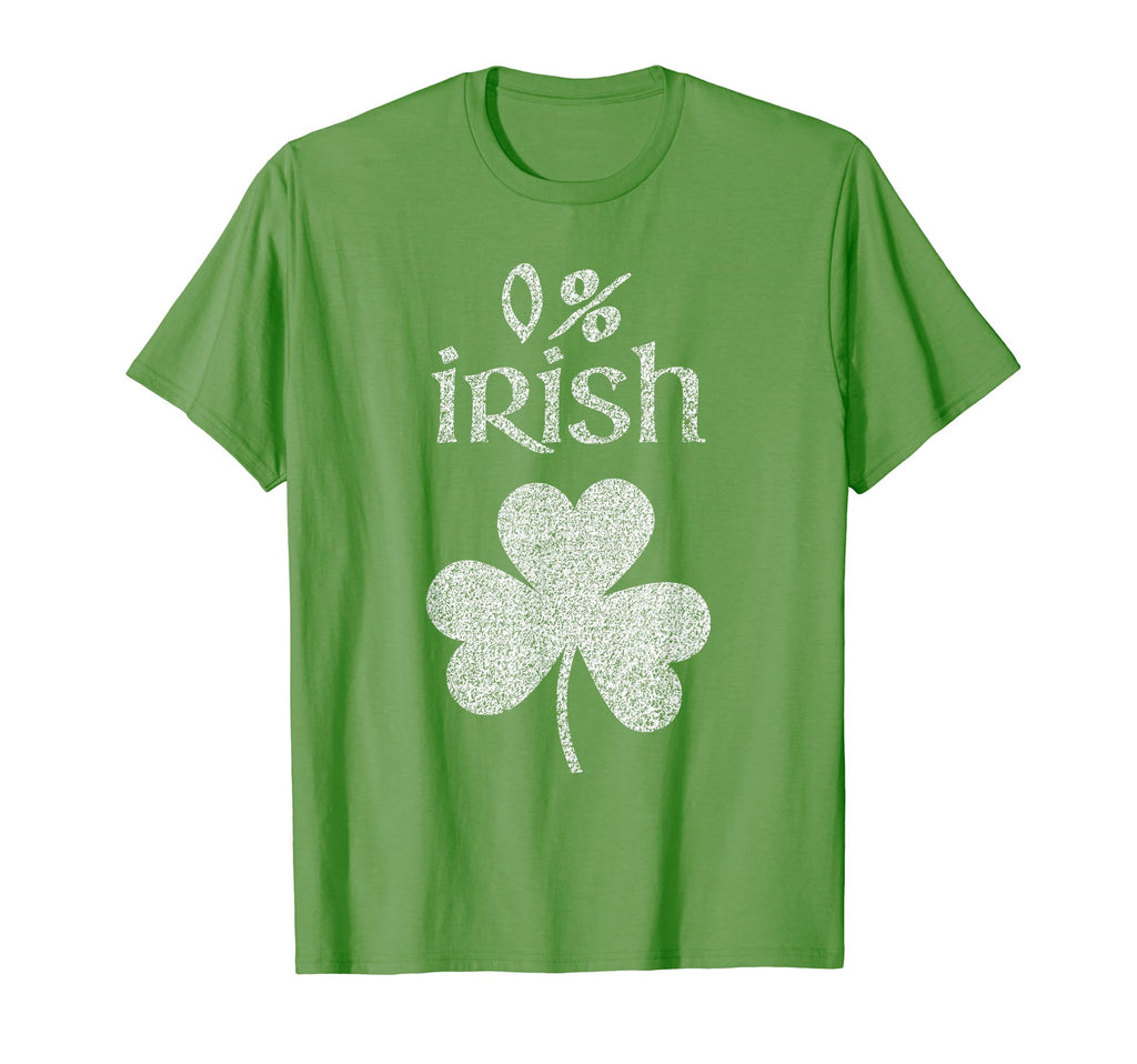 0 Irish Distressed St Patrick Day T-Shirt - Aesthetic Graphic Unisex - T-Shirt, Sweatshirt, Hoodie