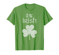 0 Irish Distressed St Patrick Day T-Shirt - Aesthetic Graphic Unisex - T-Shirt, Sweatshirt, Hoodie