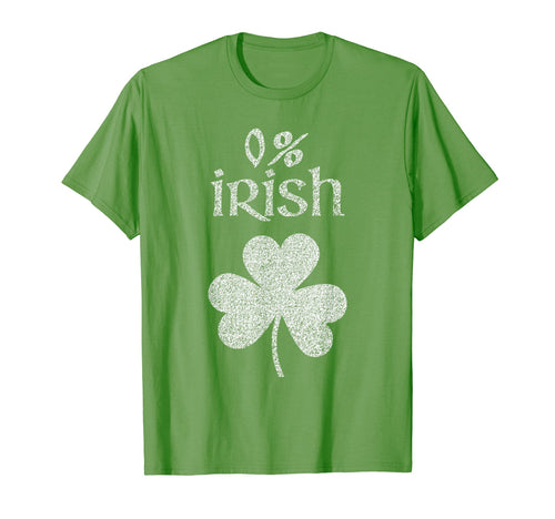 0 Irish Distressed St Patrick Day T-Shirt - Aesthetic Graphic Unisex - T-Shirt, Sweatshirt, Hoodie