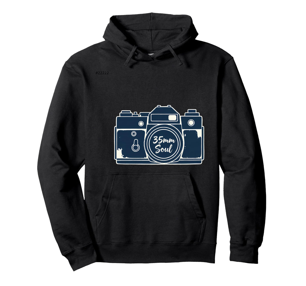 Camera 35Mm Soul Photography Gift Hoodie - Casual Everyday Wear Men Women - T-Shirt, Sweatshirt, Hoodie
