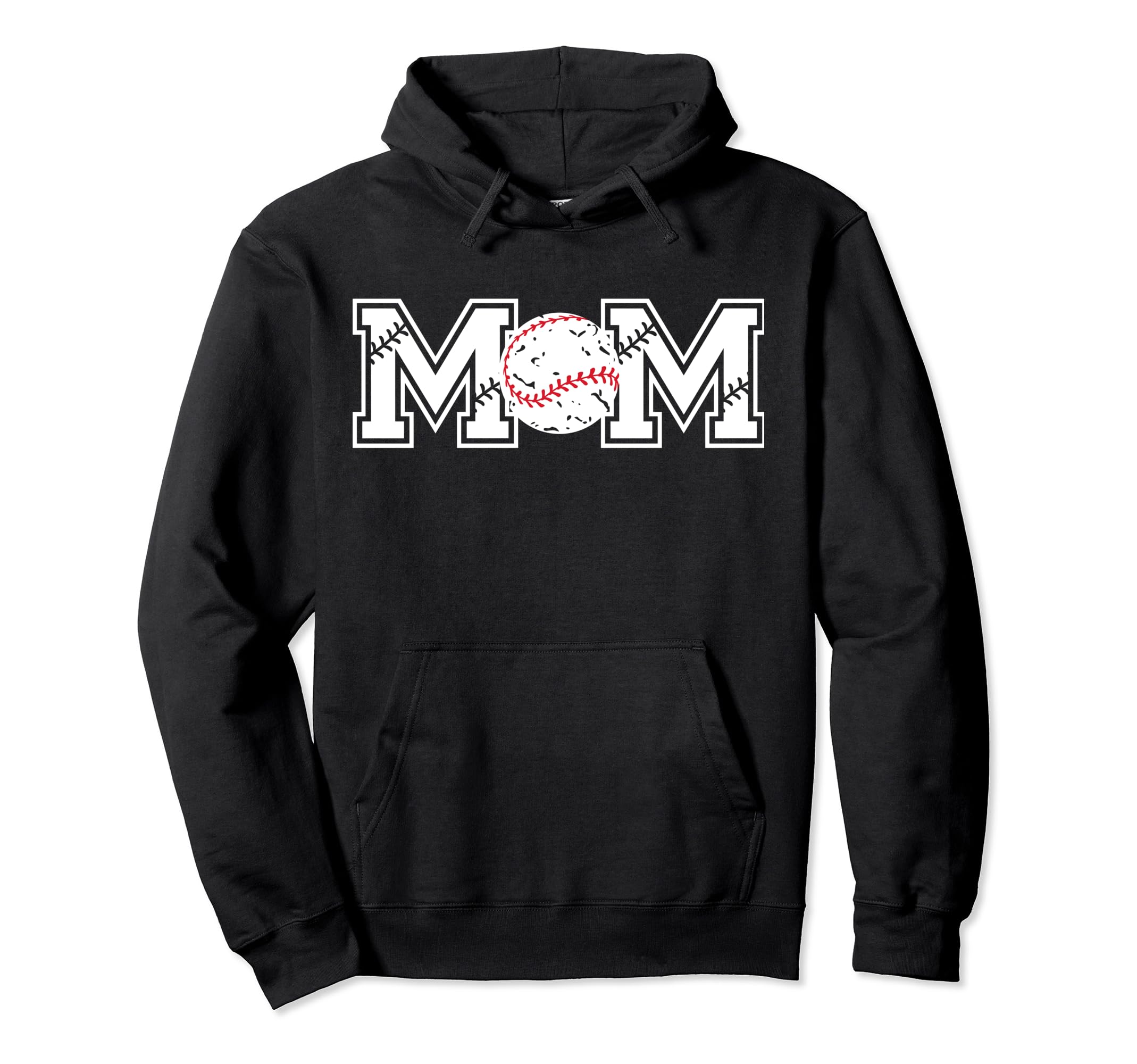 Baseball Mom Hoodie - Novelty Apparel Men Women - T-Shirt, Sweatshirt, Hoodie
