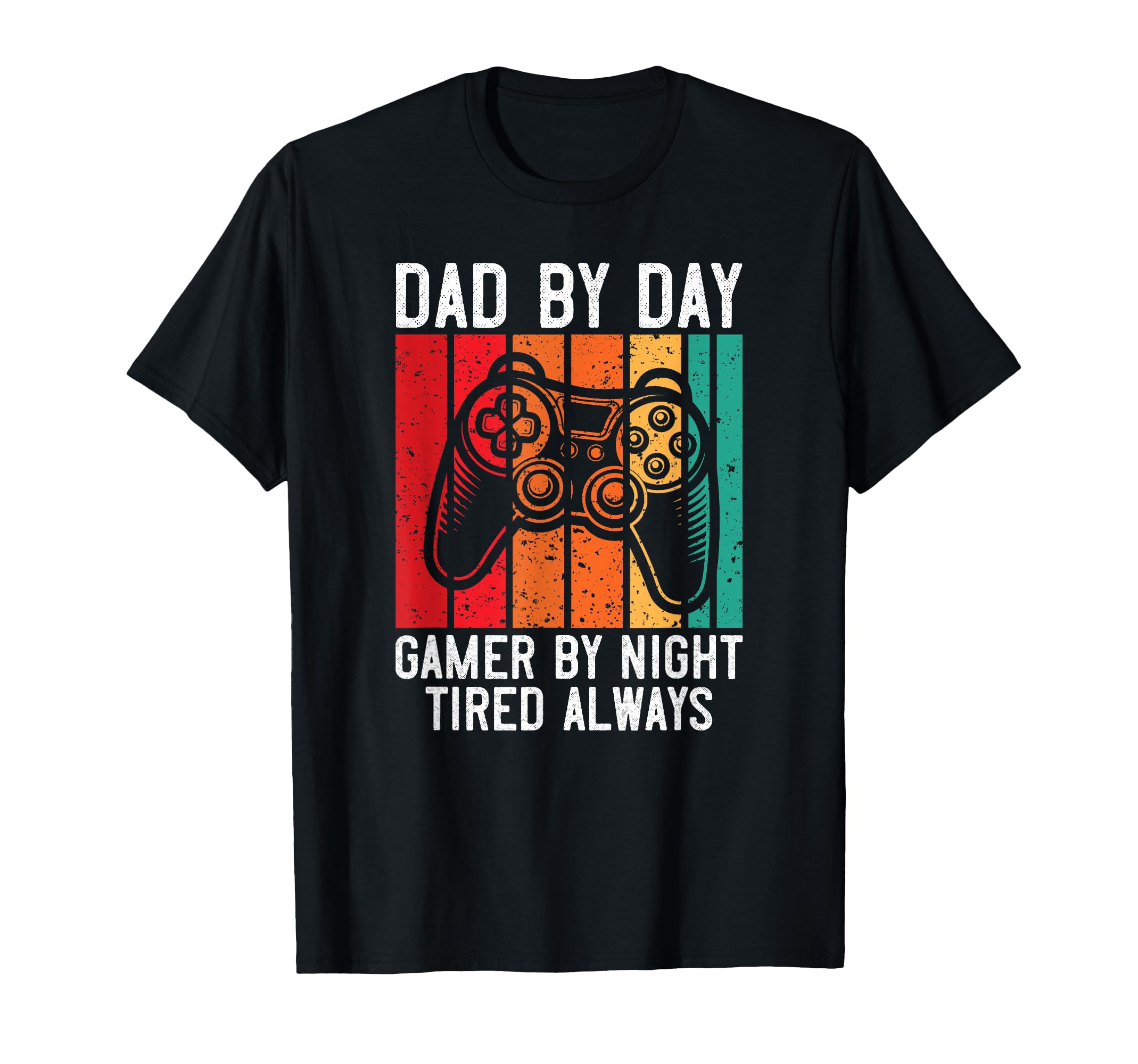 Dad Day Gamer Night Tired Gaming Dad T-Shirt - Minimalist Print Men Women - T-Shirt, Sweatshirt, Hoodie