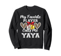 My Favorite Baseball Player Calls Sweatshirt - Unique Graphic for Adults - T-Shirt, Sweatshirt, Hoodie