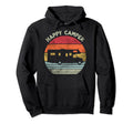 Happy Camper Rv Camping Distressed Gift Hoodie - Custom Art Print Unisex - T-Shirt, Sweatshirt, Hoodie