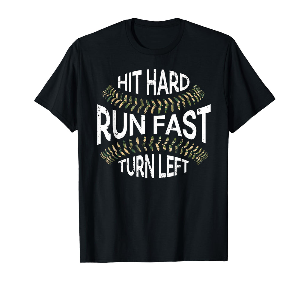 Baseball Sister Hit Hard Run Fast T-Shirt - Minimalist Print Men Women - T-Shirt, Sweatshirt, Hoodie