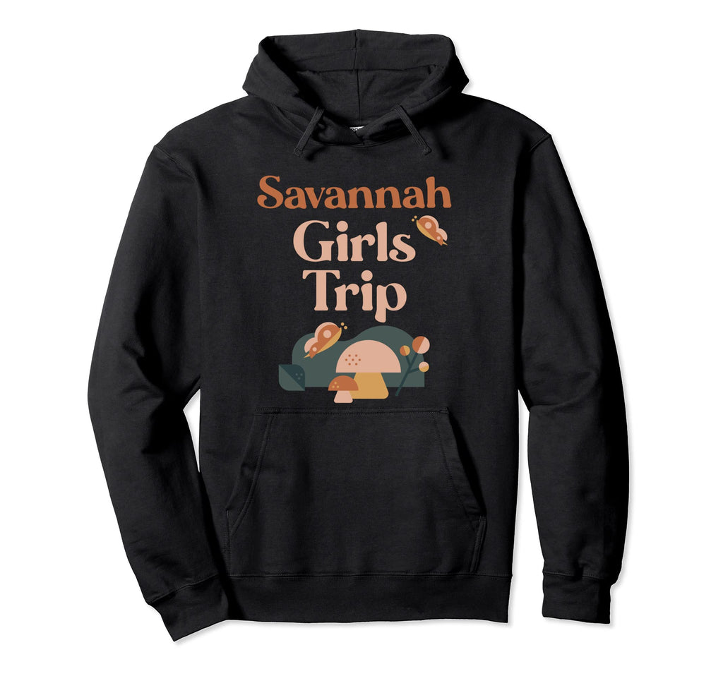 Savannah Trip Matching Group Groovy Boho Hoodie - Graphic Print for Adults - T-Shirt, Sweatshirt, Hoodie