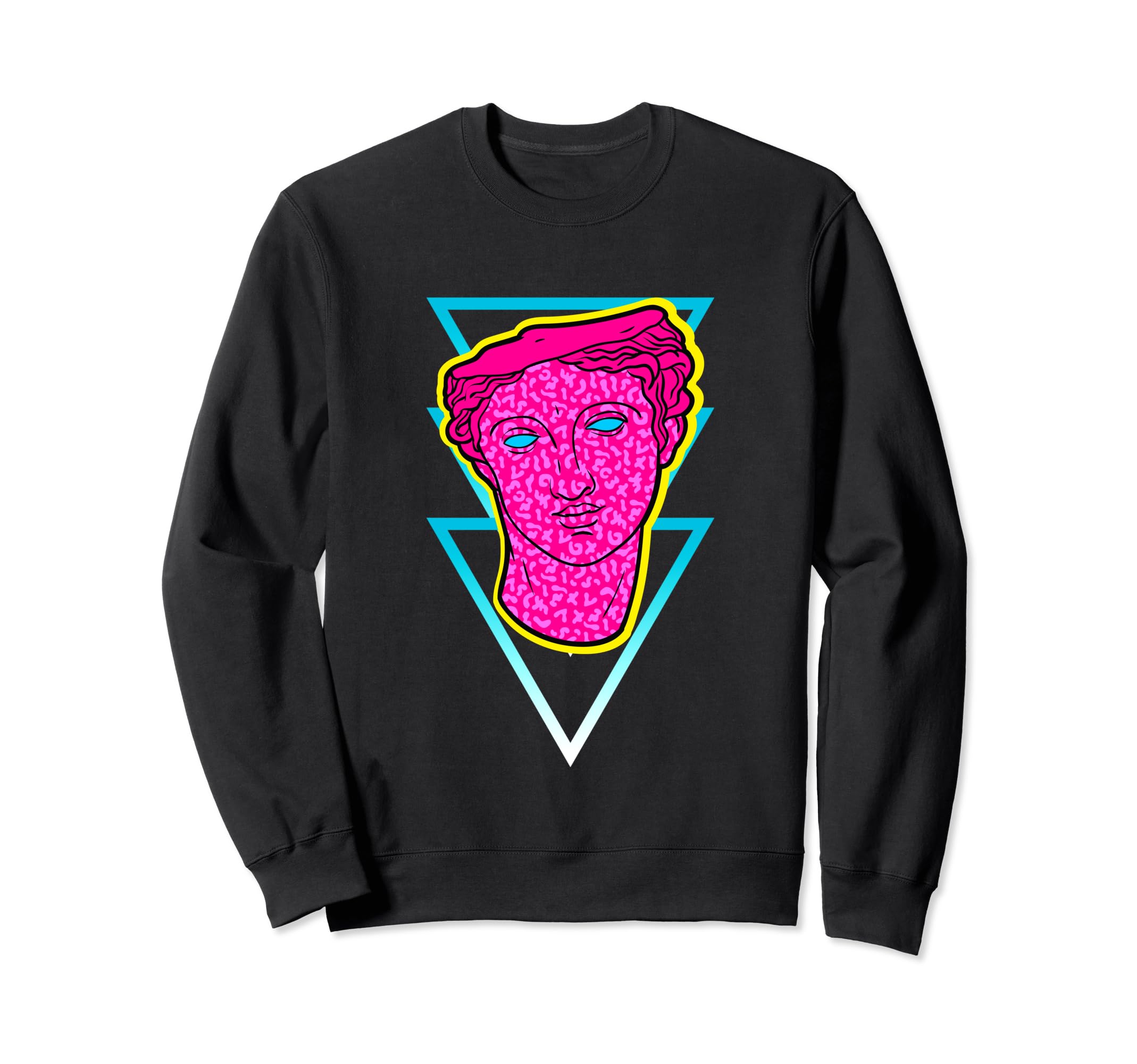 Ego 80S Neon Art Sweatshirt - Custom Art Print for Adults - T-Shirt, Sweatshirt, Hoodie