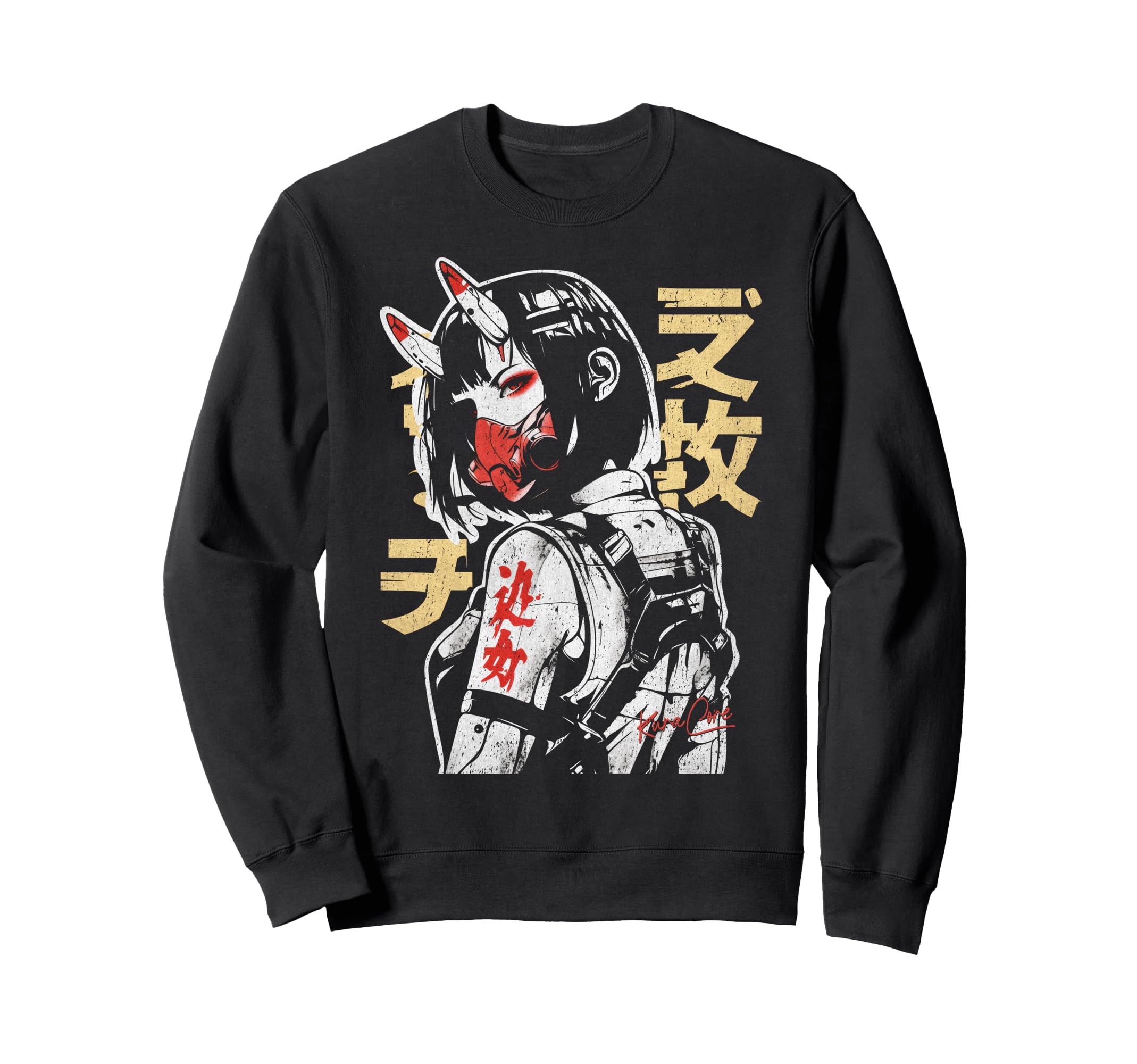 Japanese Streetwear Cyberpunk Y2K Sweatshirt - Trendy Graphic Unisex - T-Shirt, Sweatshirt, Hoodie