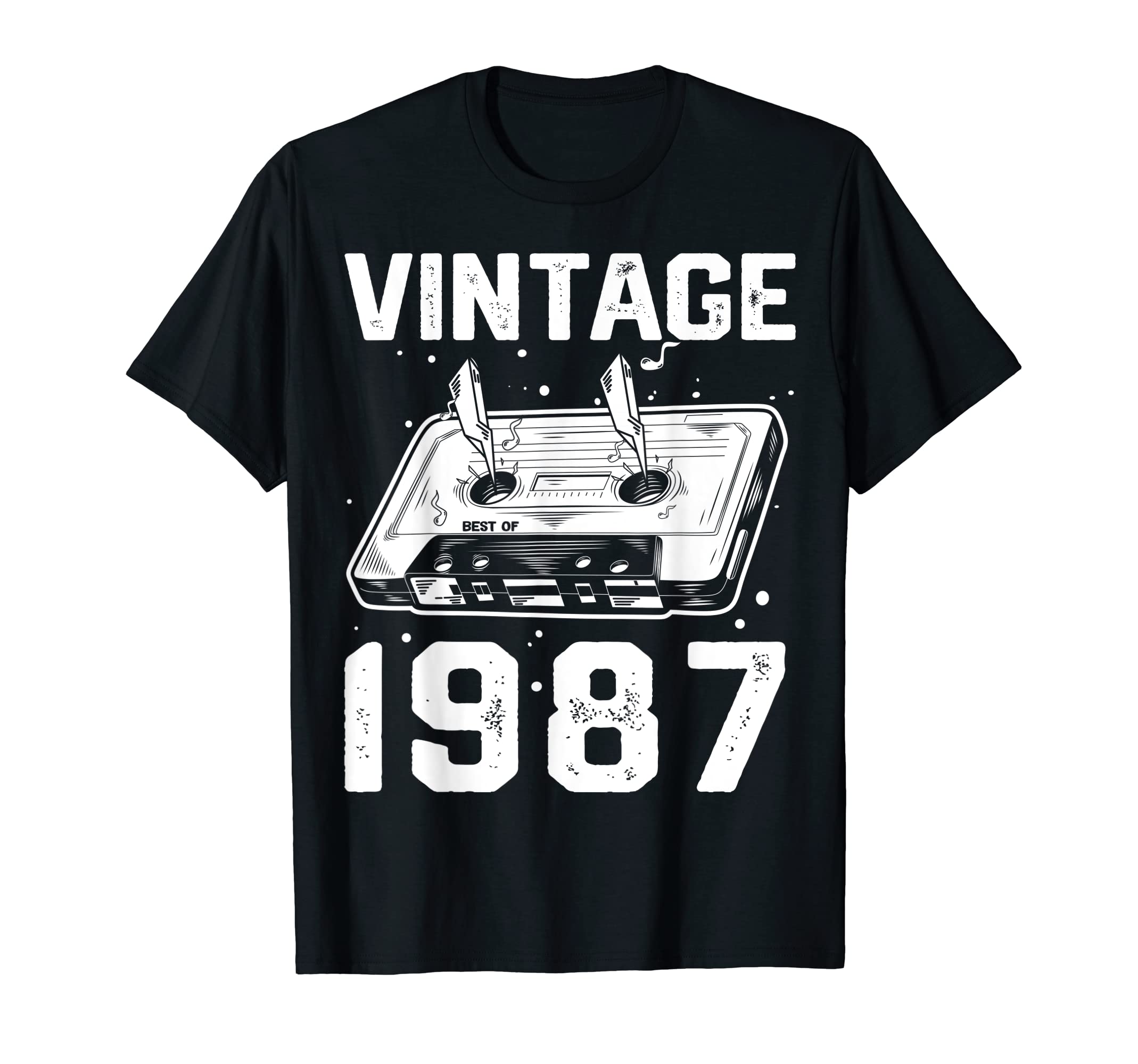 Birthday Best 1987 Bday 1987 T-Shirt - Minimalist Print for Adults - T-Shirt, Sweatshirt, Hoodie