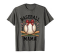 Baseball Mama Game Day Sports Mom T-Shirt - Graphic Print Men Women - T-Shirt, Sweatshirt, Hoodie