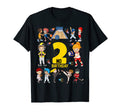 Baseball Basketball Bowling 2 Year 2Nd T-Shirt - Graphic Print Men Women - T-Shirt, Sweatshirt, Hoodie
