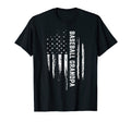 Baseball Grandpa American Flag T-Shirt - Aesthetic Graphic for Adults - T-Shirt, Sweatshirt, Hoodie