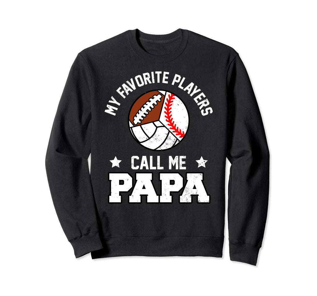 My Favorites Baseball Volleyball Sweatshirt - Aesthetic Graphic Unisex - T-Shirt, Sweatshirt, Hoodie