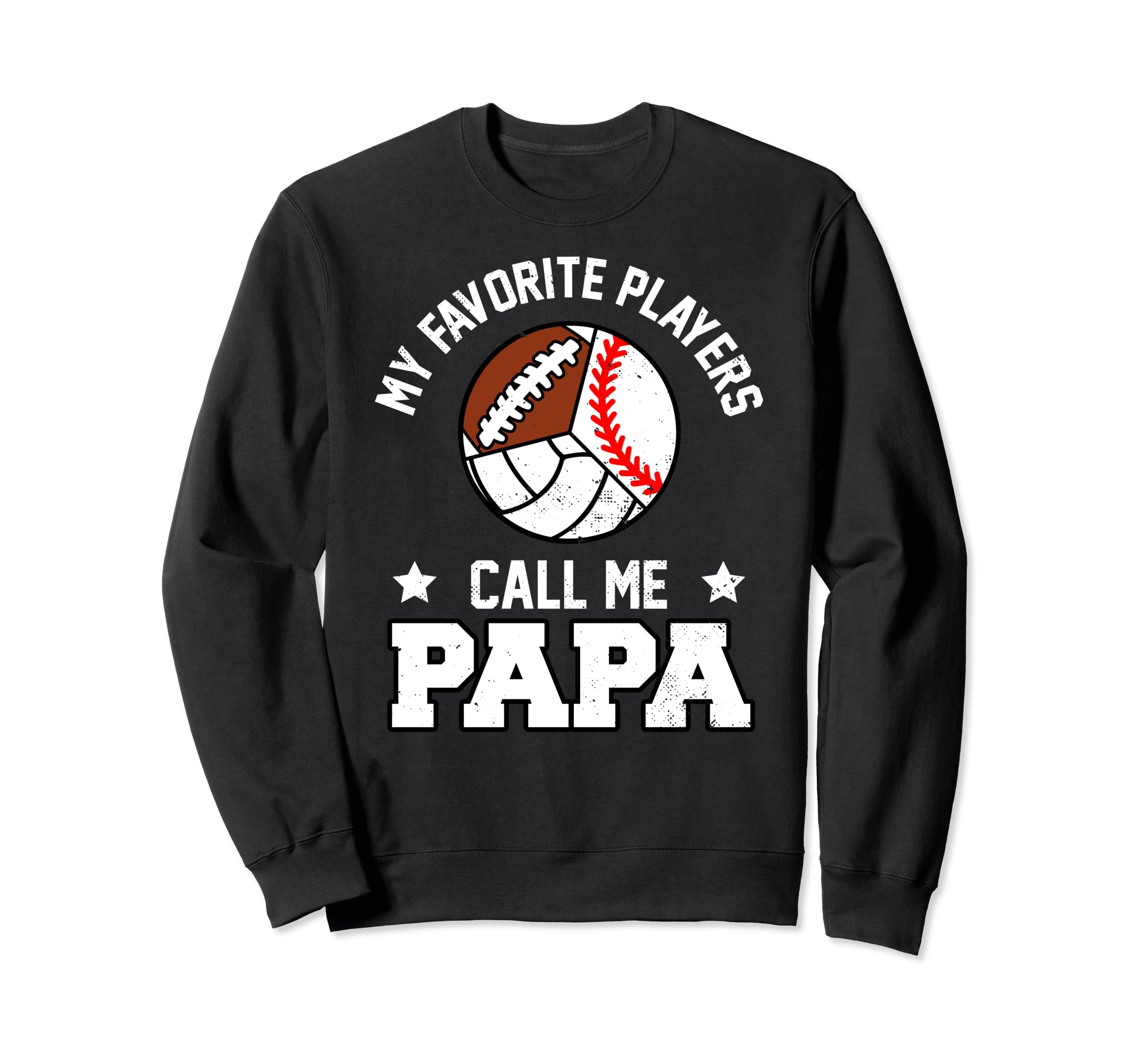My Favorites Baseball Volleyball Sweatshirt - Aesthetic Graphic Unisex - T-Shirt, Sweatshirt, Hoodie