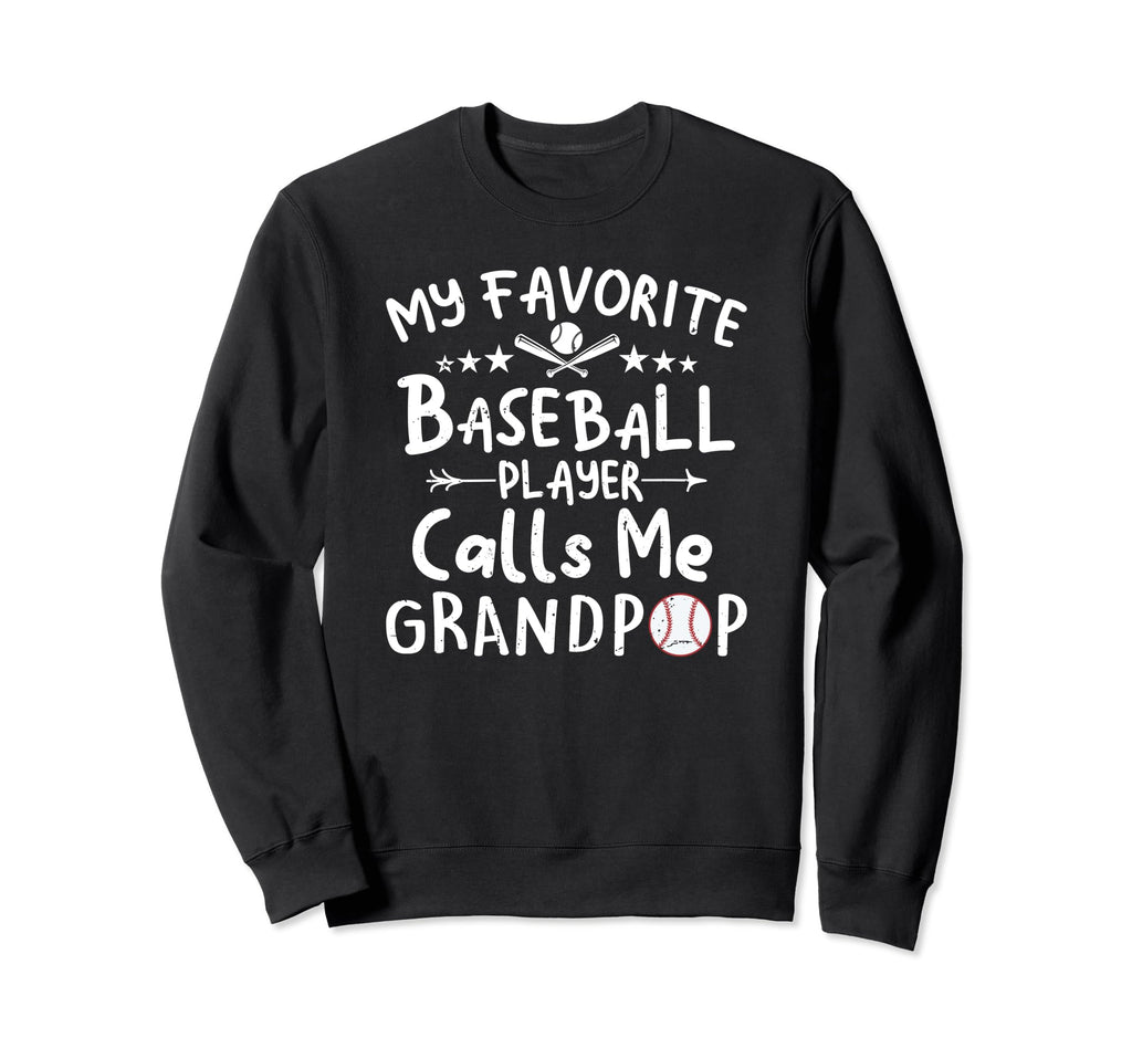 My Favorite Baseball Player Calls Sweatshirt - Minimalist Print Men Women - T-Shirt, Sweatshirt, Hoodie