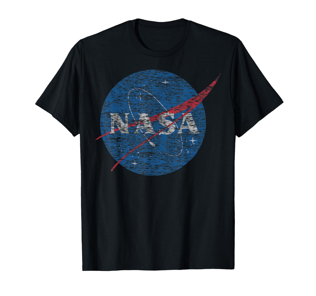 Nasa Distressed Logo Small T-Shirt - Graphic Print for Adults - T-Shirt, Sweatshirt, Hoodie