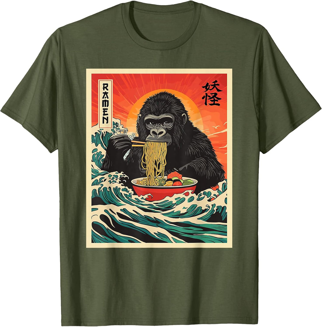 Presto Funny Japanese Ramen T - Adult & Kids T-Shirts, Sweatshirts & Hoodies apparel design preview 1