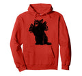 3 Headed Cat Grunge Alt 90S Goth Horror Hoodie - Aesthetic Graphic Unisex - T-Shirt, Sweatshirt, Hoodie