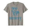 Howdy Corgi Cowboy Western Country T-Shirt - Minimalist Print Unisex - T-Shirt, Sweatshirt, Hoodie