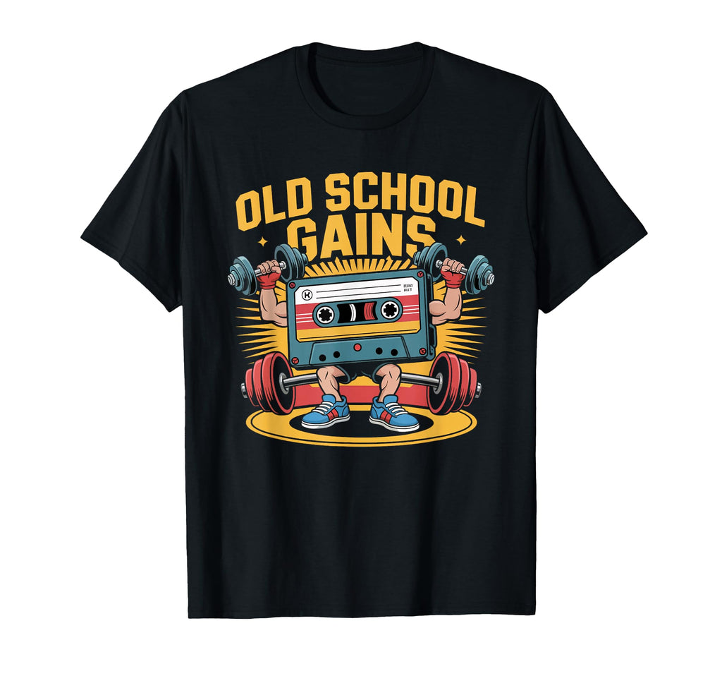 Mix Tape 80S 90S Gym Cassette Tape T-Shirt - Trendy Graphic Unisex - T-Shirt, Sweatshirt, Hoodie